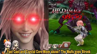DFFOO Global: Arciela Chaos revisited. Fast Cast and Crystal Core Wave abuse? The Waifu goes Stronk