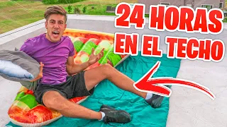 24 HORAS EN EL TECHO DE MI CASA !!!