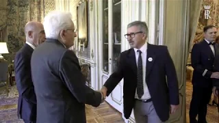 Mattarella incontra una delegazione dell' AIGO