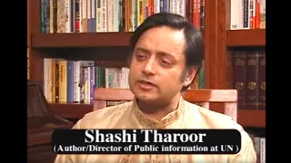 2001 inDialog interview with Shashi Tharoor
