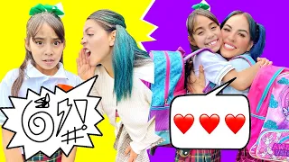 BUEN AMIGO VS MAL AMIGO | Karla Bustillos 🏫👭🎒