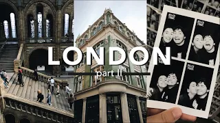 London vlog | part I I | spontanious adventures eating out and lots of record and stationary shops