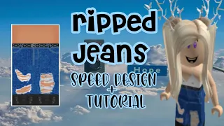 ROBLOX JEANS SPEED DESIGN AND TUTORIAL