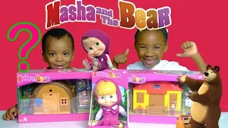 Masha & The Bear Playsets Unboxing + Review