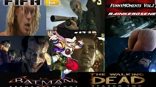 Funny Clips Compilation 2015 Vol.1: Fifa 15, Batman Arkham Knight & The Walking Dead HD