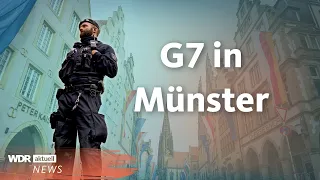 G7 in Münster: Außenminister-Gipfel sorgt für Ausnahmezustand | Aktuelle Stunde