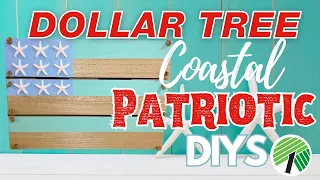 🧨 Starfish & Stripes!  20 Patriotic Dollar Tree DIYs for a Coastal 4th of July! Best of Crafty Beach