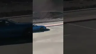 Loud Toyota Supra burnout 🔥 Turbo Flutter 🚀