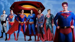 EVERY SUPERMAN SUIT & ACTOR EVER - Updated with Crisis on Infinite Earths 2019-2020