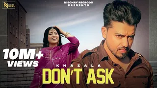 Don't Ask : Khazala (Full Video) : Gurlej Akhtar -   Punjabi Song 2021 - Punjabi Songs 2021