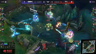 T1 Teddy 1v9 | LCK 2021