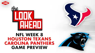 NFL Week 8 Game Preview: Texans vs. Panthers