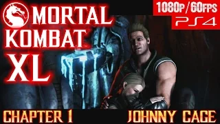 Mortal Kombat XL Chapter 1: Johnny Cage PS4 gameplay Full HD 1080p/60fps -NO COMMENTARY-