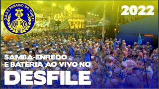 Paraíso do Tuiuti 2022 | Inicio de desfile em 4K | Samba ao vivo - #DESFILES22