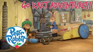 @OfficialPeterRabbit - Go Kart Adventures! | Cartoons for Kids