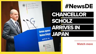 Chancellor Olaf Scholz arrives in Japan | #NewsDE