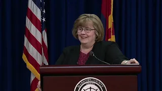 Maricopa County Attorney Rachel Mitchell holds bi-weekly press conference