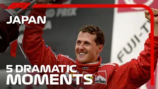 Top 5 Dramatic Moments | Japanese Grand Prix