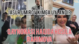 Jasur Umirov kimga uylandi? Qaynonasi haqida. Жасур Умиров кимга уйланди?