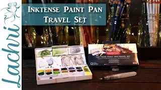 A new favorite?  Derwent Inktense Paint Pan Travel Set  - Lachri