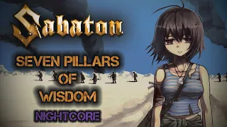 [Female Cover] SABATON – Seven Pillars of Wisdom [NIGHTCORE Version by ANAHATA + Lyrics]