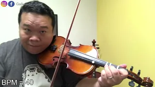 Witches' Dance | Slow Practice | Suzuki Violin Book 2