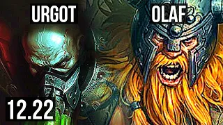 URGOT vs OLAF (TOP) | 700+ games, 8/2/6, 1.1M mastery | EUW Master | 12.22