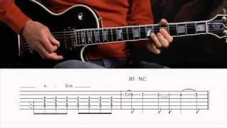 Boston "Rock & Roll Band" Guitar Lesson @ GuitarInstructor.com (excerpt)