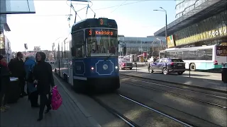Trams in Tallinn - Trammiliiklus Tallinnas - Strassenbahn - Tramway - Estonia