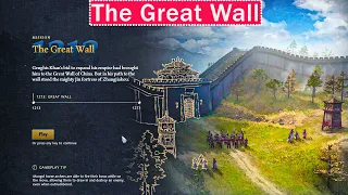 Age of Empires IV The Mongol Empire The Great Wall