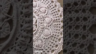 crochet mandala rug #91