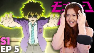 MOB VS. TERU! ???%  | Mob Psycho 100 Season 1 Episode 5 Reaction