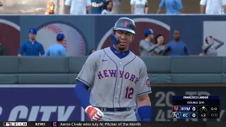 MLB The Show 23 Gameplay: New York Mets vs Kansas City Royals - (PS5) [4K60FPS]