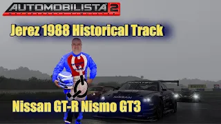 Automobilista 2 / New DLC Jerez 1988 Historical Track Nissan GT-R Nismo GT3  Trackir @ReizaStudios