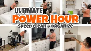 ULTIMATE POWER HOUR CLEAN WITH ME | CLEANING MOTIVATION