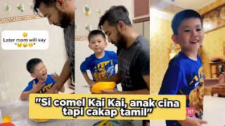 VIDEO KAI KAI, ANAK CINA CAKAP TAMIL CURI PERHATIAN RAMAI