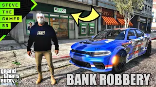 GTA 5 Robbing all Fleeca Banks (GTA 5 MOD CJ) Heist