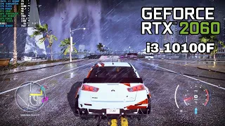 NEED FOR SPEED HEAT | RTX 2060 + INTEL CORE i3 10100F | ULTRA SETTINGS 1080p