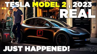 Elon Musk Reveals REAL Tesla Model 2 Officially Launched, Shocking EVs Industry! BIG NEWS