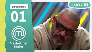 EPISÓDIO 01 - 5/5: ESTREIA JÚNIOR | TEMP 02 | MASTERCHEF JÚNIOR