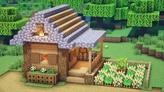 Minecraft: How to Build a Small Survival House (#2)
