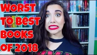 Ranking All the Books I Read in 2018...from WORST to BEST