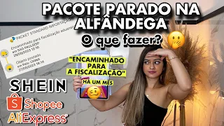 COMPRAS PARADAS NA ALFÂNDEGA? O QUE FAZER |Reclamar no site dos correios? COMPRAS SHEIN SHOPEE