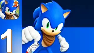 Sonic Dash 2: Sonic Boom - Gameplay Walkthrough Part 1 Shadow & Sonic Run (Android, iOS)