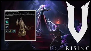 V Rising - Leandra the Shadow Priestess Boss fight & Location (Unlocks Jewel Crafting Table)