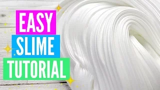 Easy How To Make Slime Tutorial For Beginners