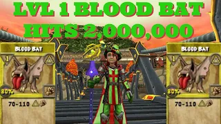 Wizard101 Level 1 Blood Bat Hits 2,000,000!