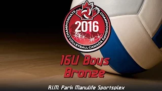 16U Boys Bronze - Canadian Eastern Nationals Volleyball Championship