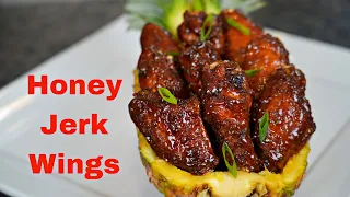 Honey Jerk Wings| The BEST wings and Homemade Green Seasoning