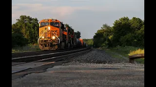 An Evening of Fast Freights on BNSF’s Chillicothe Subdivision